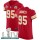 Nike Chiefs #95 Chris Jones Red Super Bowl LIV 2020 Team Color Men's Stitched NFL Vapor Untouchable Elite Jersey