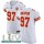 Nike Chiefs #97 Alex Okafor White Super Bowl LIV 2020 Men's Stitched NFL New Elite Jersey