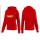 Women's Kansas City Chiefs Logo Pullover Hoodie Red Jersey