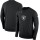 Men's Las Vegas Raiders Nike Black Sideline Team Logo Performance Sweatshirt