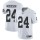 Nike Raiders #24 Charles Woodson White Men's Stitched NFL Vapor Untouchable Limited Jersey