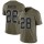 Nike Raiders #28 Doug Martin Olive Men's Stitched NFL Limited 2017 Salute To Service Jersey