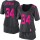 Women's Raiders #34 Bo Jackson Dark Grey Breast Cancer Awareness Stitched NFL Elite Jersey