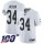 Nike Raiders #34 Bo Jackson White Men's Stitched NFL 100th Season Vapor Limited Jersey