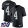 Nike Raiders #4 Derek Carr Black Team Color Men's Stitched NFL 100th Season Vapor Limited Jersey