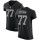 Nike Raiders #77 Trent Brown Black Team Color Men's Stitched NFL Vapor Untouchable Elite Jersey