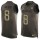Nike Raiders #8 Josh Jacobs Green Men's Stitched NFL Limited Salute To Service Tank Top Jersey