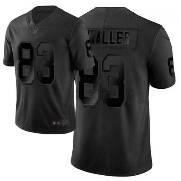 Nike Raiders #83 Darren Waller Black Men's Stitched NFL Limited City Edition Jersey