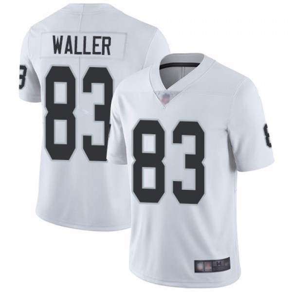 Nike Raiders #83 Darren Waller White Men's Stitched NFL Vapor Untouchable Limited Jersey