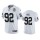 Nike Raiders #92 P.J. Hall White 60th Anniversary Vapor Limited Stitched NFL 100th Season Jersey
