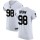 Nike Raiders #98 Trent Brown Hankins White Men's Stitched NFL Vapor Untouchable Elite Jersey
