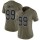 Women's Raiders #99 Aldon Smith Olive Stitched NFL Limited 2017 Salute to Service Jersey