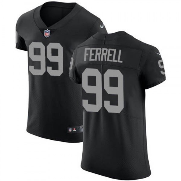 Nike Raiders #99 Clelin Ferrell Black Team Color Men's Stitched NFL Vapor Untouchable Elite Jersey