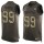 Nike Raiders #99 Clelin Ferrell Green Men's Stitched NFL Limited Salute To Service Tank Top Jersey