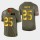 Raiders #25 Erik Harris Men's Nike Olive Gold 2019 Salute to Service Limited NFL 100 Jersey