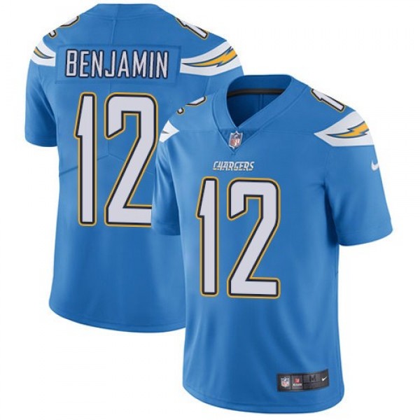 Nike Chargers #12 Travis Benjamin Electric Blue Alternate Men's Stitched NFL Vapor Untouchable Limited Jersey