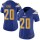 Women's Chargers #20 Desmond King Electric Blue Stitched NFL Limited Rush Jersey