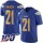 Nike Chargers #21 LaDainian Tomlinson Electric Blue Men's Stitched NFL Limited Rush 100th Season Jersey