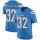 Nike Chargers #32 Justin Jackson Electric Blue Alternate Men's Stitched NFL Vapor Untouchable Limited Jersey