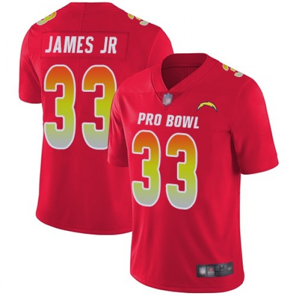 Nike Chargers #33 Derwin James Jr Red Men's Stitched NFL Limited AFC 2019 Pro Bowl Jersey