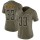 Women's Chargers #33 Tre Boston Olive Stitched NFL Limited 2017 Salute to Service Jersey