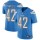 Nike Chargers #42 Uchenna Nwosu Electric Blue Alternate Men's Stitched NFL Vapor Untouchable Limited Jersey