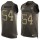 Nike Chargers #54 Melvin Ingram Green Men's Stitched NFL Limited Salute To Service Tank Top Jersey