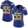 Women's Chargers #55 Junior Seau Electric Blue Stitched NFL Limited Rush Jersey