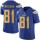 Nike Chargers #81 Mike Williams Electric Blue Men's Stitched NFL Limited Rush Jersey
