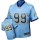 Nike Chargers #99 Jerry Tillery Electric Blue Alternate Men's Stitched NFL Elite Drift Fashion Jersey