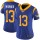 Women's Rams #13 Kurt Warner Royal Blue Alternate Stitched NFL Vapor Untouchable Limited Jersey