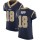 Nike Rams #18 Cooper Kupp Navy Blue Team Color Men's Stitched NFL Vapor Untouchable Elite Jersey