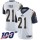 Nike Rams #21 Aqib Talib White Men's Stitched NFL 100th Season Vapor Limited Jersey