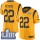 Nike Rams #22 Marcus Peters Gold Super Bowl LIII Bound Men's Stitched NFL Limited Rush Jersey