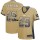 Women's Rams #29 Eric Dickerson Gold Stitched NFL Elite Drift Jersey