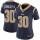 Women's Rams #30 Todd Gurley II Navy Blue Team Color Stitched NFL Vapor Untouchable Limited Jersey