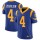 Nike Rams #4 Greg Zuerlein Royal Blue Alternate Men's Stitched NFL Vapor Untouchable Limited Jersey