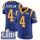 Nike Rams #4 Greg Zuerlein Royal Blue Alternate Super Bowl LIII Bound Men's Stitched NFL Vapor Untouchable Limited Jersey