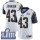 Nike Rams #43 John Johnson White Super Bowl LIII Bound Men's Stitched NFL Vapor Untouchable Limited Jersey