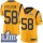 Nike Rams #58 Cory Littleton Gold Super Bowl LIII Bound Men's Stitched NFL Limited Rush Jersey