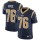 Nike Rams #76 Orlando Pace Navy Blue Team Color Men's Stitched NFL Vapor Untouchable Limited Jersey
