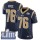 Nike Rams #76 Orlando Pace Navy Blue Team Color Super Bowl LIII Bound Men's Stitched NFL Vapor Untouchable Limited Jersey