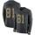 Nike Rams #81 Gerald Everett Anthracite Salute to Service Men's Stitched NFL Limited Therma Long Sleeve Jersey
