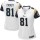 Women's Rams #81 Gerald Everett White Stitched NFL Elite Jersey