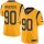 Nike Rams #90 Michael Brockers Gold Men's Stitched NFL Limited Rush Jersey