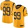 Nike Rams #99 Aaron Donald Gold Men's Stitched NFL Limited Rush Jersey