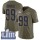 Nike Rams #99 Aaron Donald Olive Super Bowl LIII Bound Men's Stitched NFL Limited 2017 Salute to Service Jersey