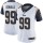 Women's Rams #99 Aaron Donald White Stitched NFL Vapor Untouchable Limited Jersey