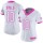 Women's Dolphins #10 Kenny Stills White Pink Stitched NFL Limited Rush Jersey