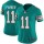 Women's Dolphins #11 DeVante Parker Aqua Green Alternate Stitched NFL Vapor Untouchable Limited Jersey